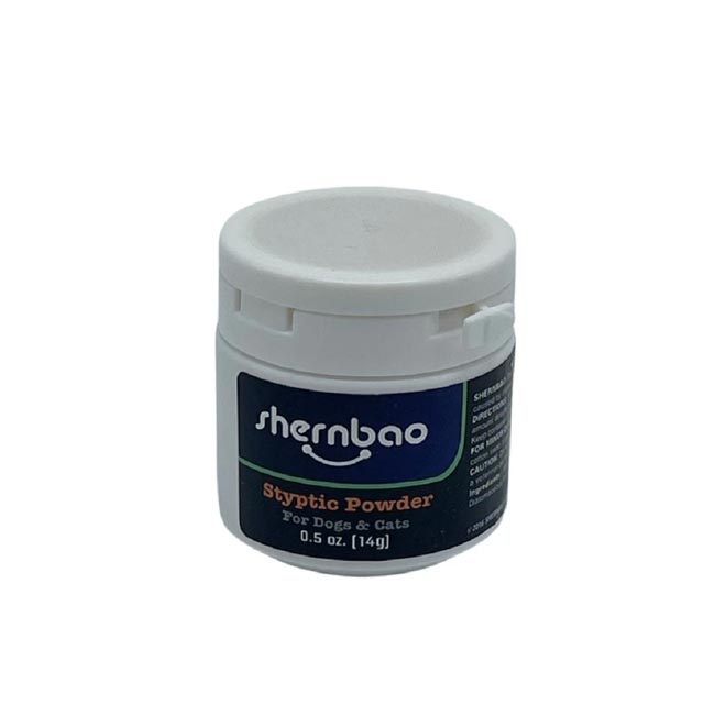 shernbao-powder پودر انعقاد خون شرنبائو حیوانات خانگی