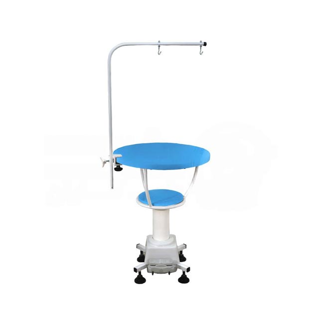 grooming-table-c-neovet میز گرومینگ گرد NeoVet مدل مکانیکی